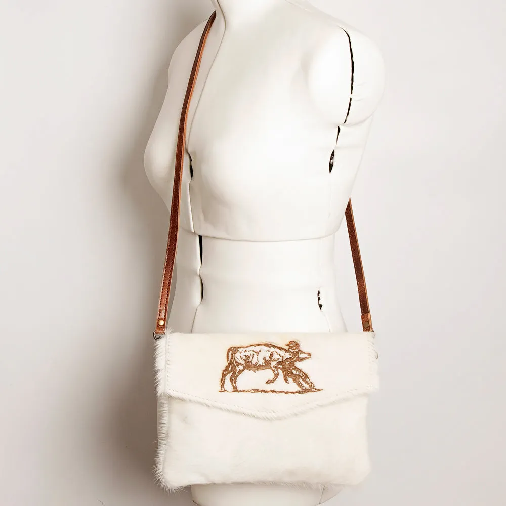 ADBGS178W American Darling Hair On Genuine Leather Women Bag Western Handbag Purse