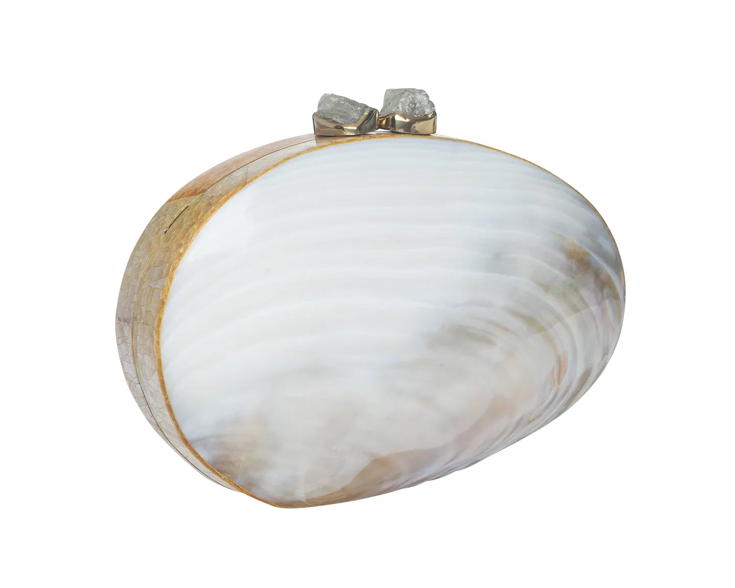 Ariel Clutch in White