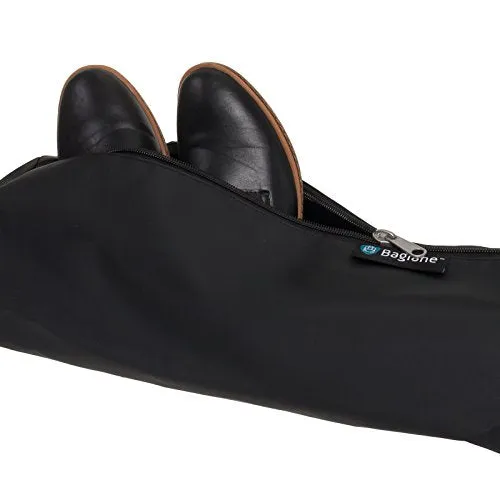 Baglane Garment Suit Bag Travel Carry On Garment Bag (Black)