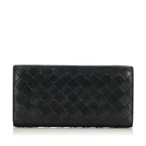 Bottega Veneta Intrecciato Long Wallet (SHG-EnqJeq)