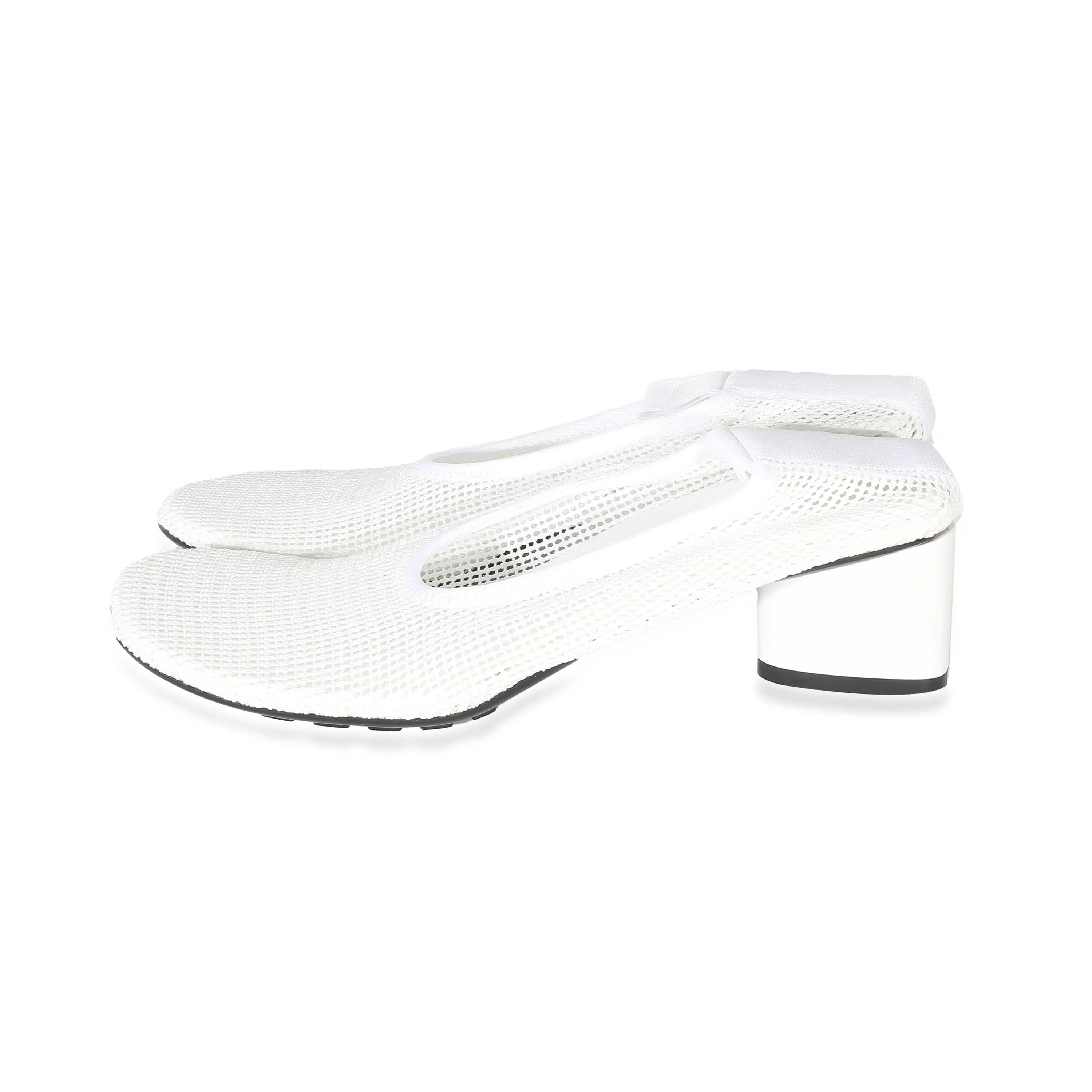 Bottega Veneta Mesh Pumps OPTIC WHITE size 37.5 ASL9392
