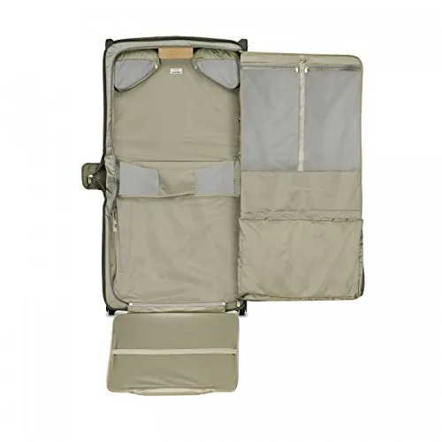 Briggs & Riley Baseline Deluxe Wheeled Garment Bag, Olive, Small