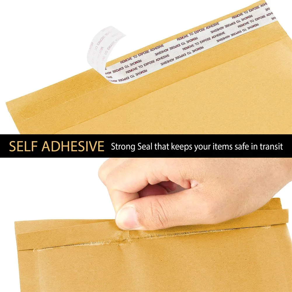 Bubble Envelope Mailer, Gold, 110mm x 165mm, All Pack