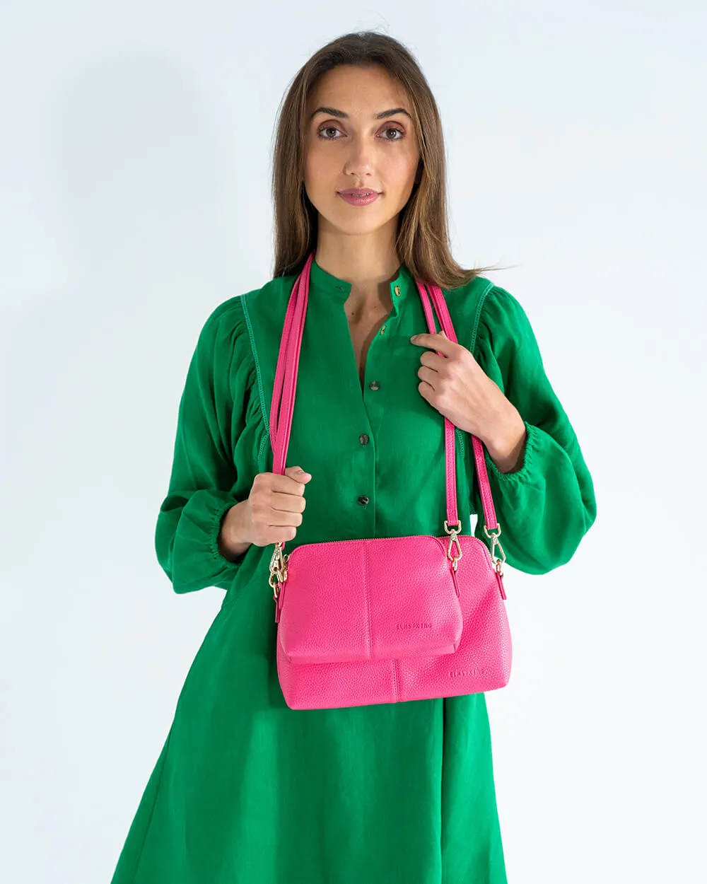 Burbank Crossbody - Fuchsia