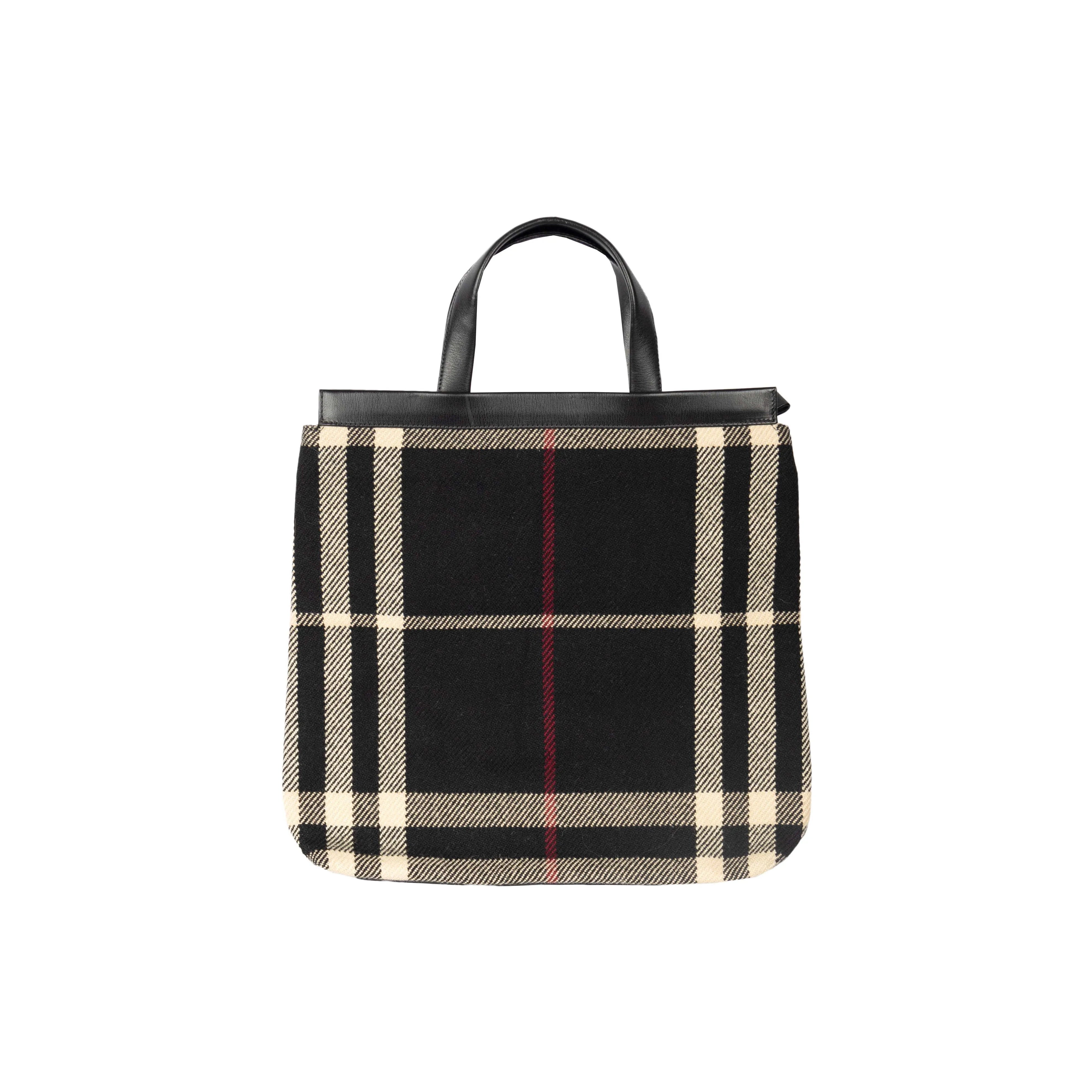 Burberry Blanket Tote - '10s