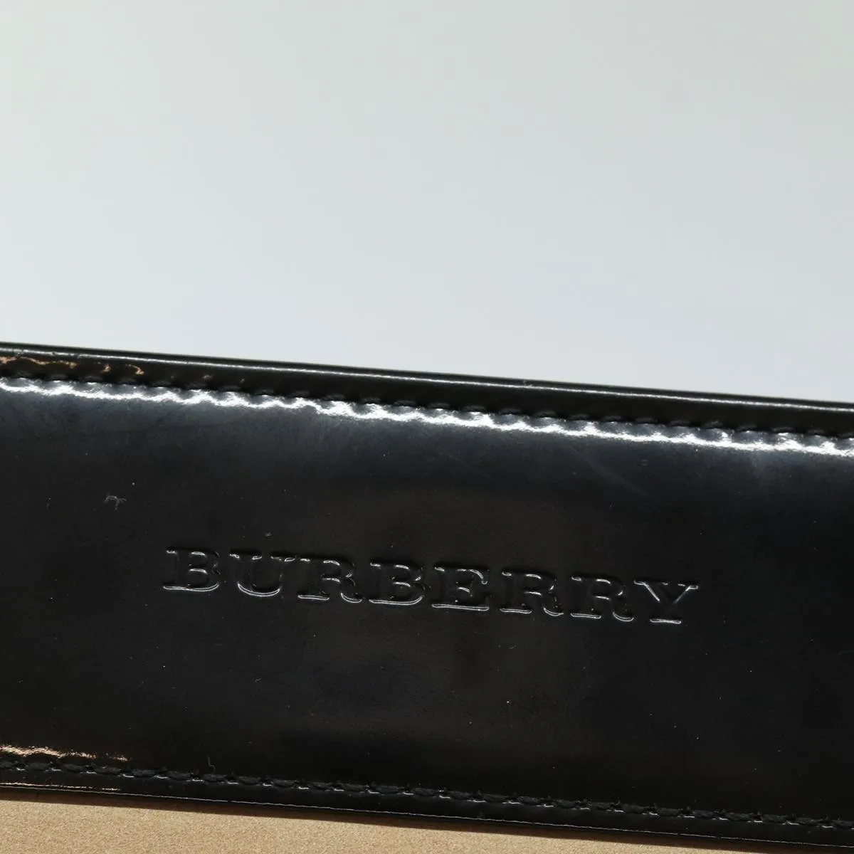 BURBERRY Nova Check Shoulder Bag Wool Beige Black  ep5128