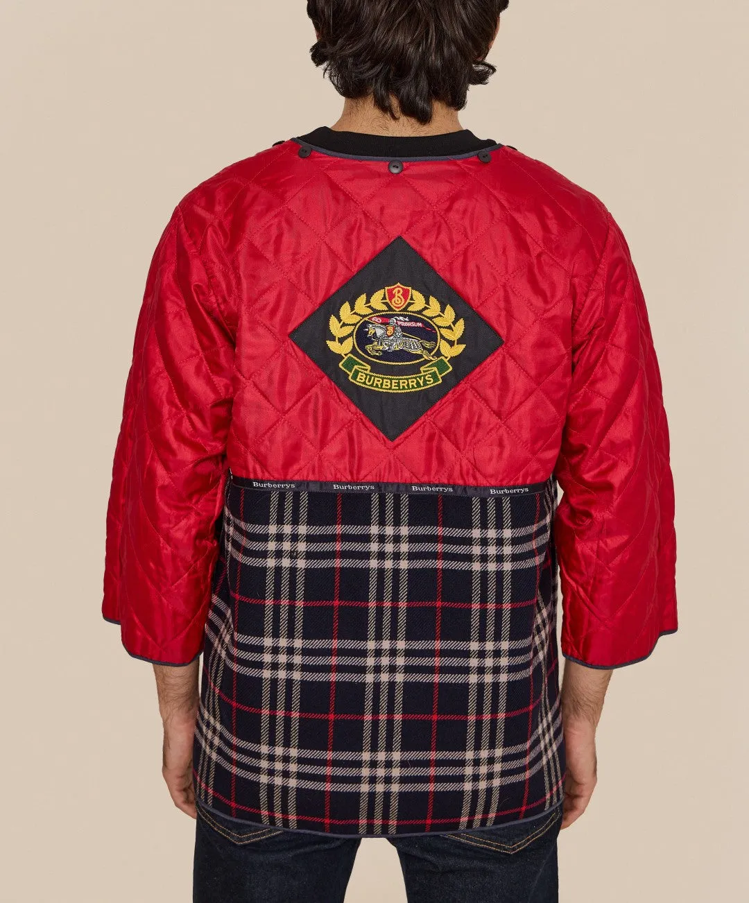 Burberry Plaid Red Jacket