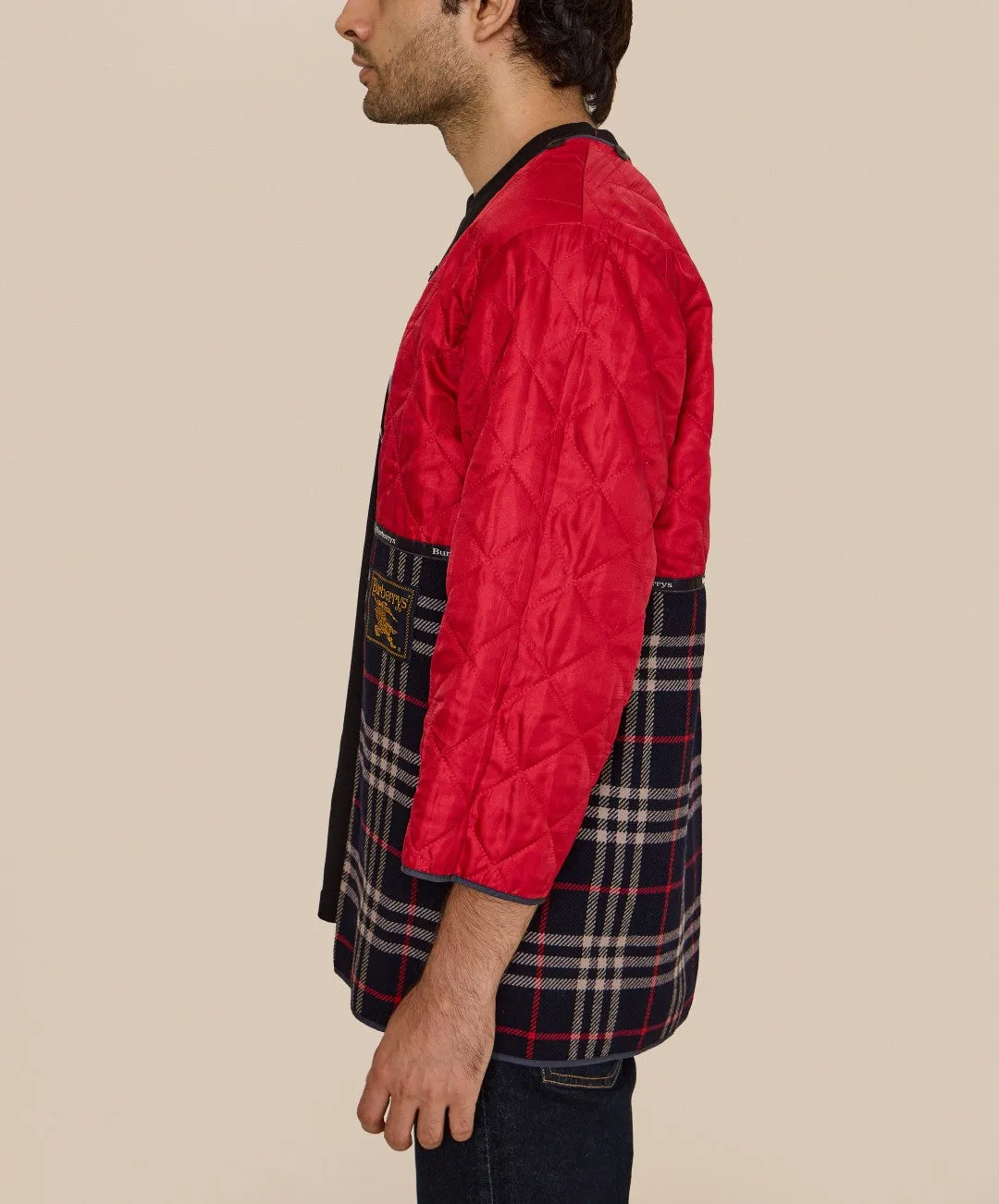 Burberry Plaid Red Jacket