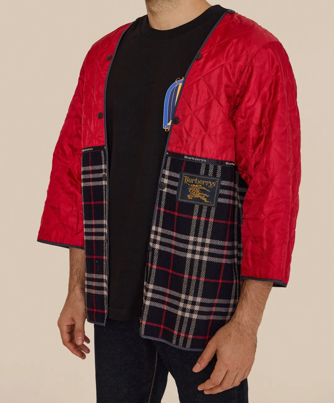 Burberry Plaid Red Jacket
