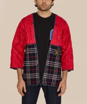 Burberry Plaid Red Jacket