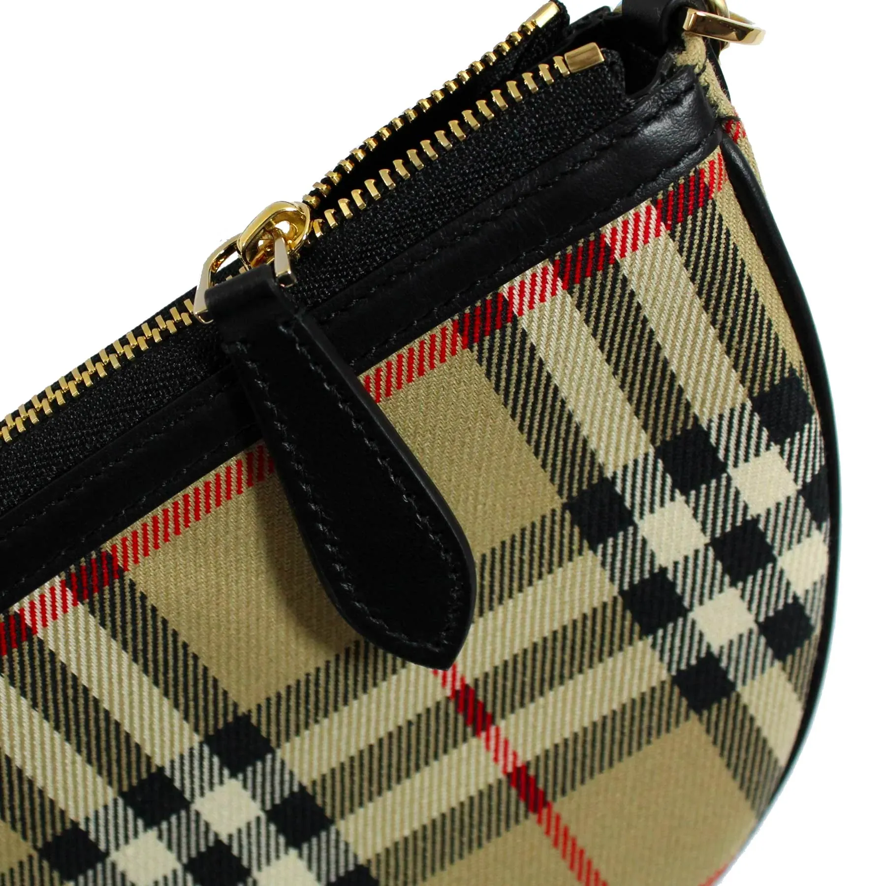 Burberry Pouch Olympia Archive Beige Check Shoulder Bag REDUCED - SALE