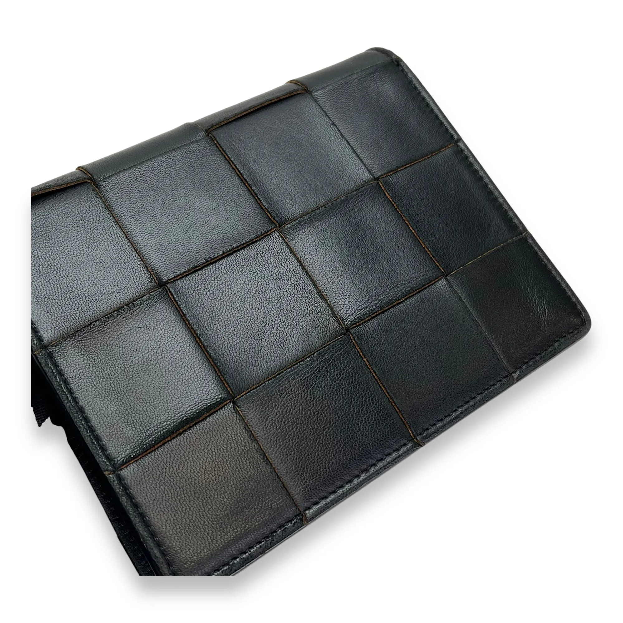 Cassette Crossbody Bag Black in Lambskin