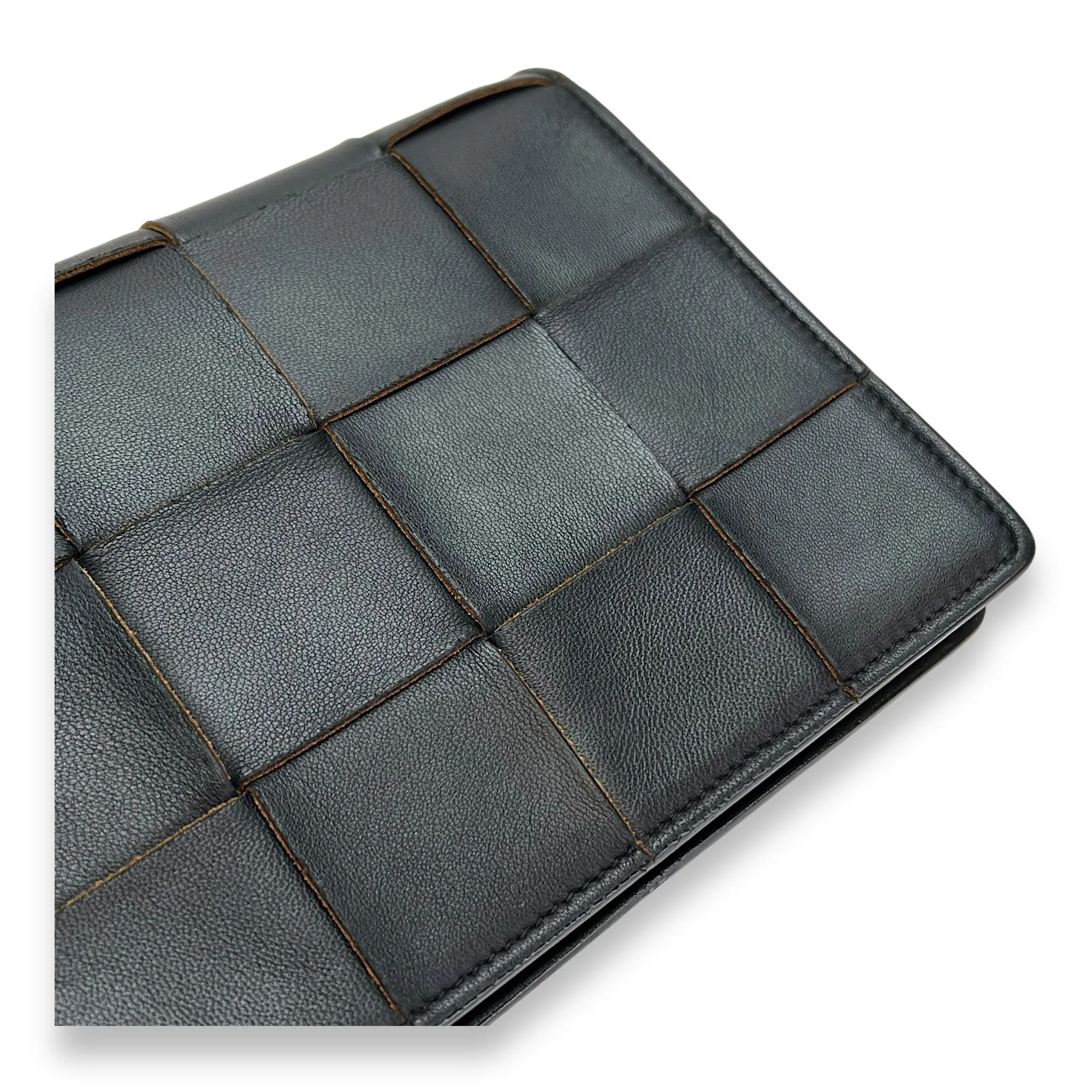 Cassette Crossbody Bag Black in Lambskin