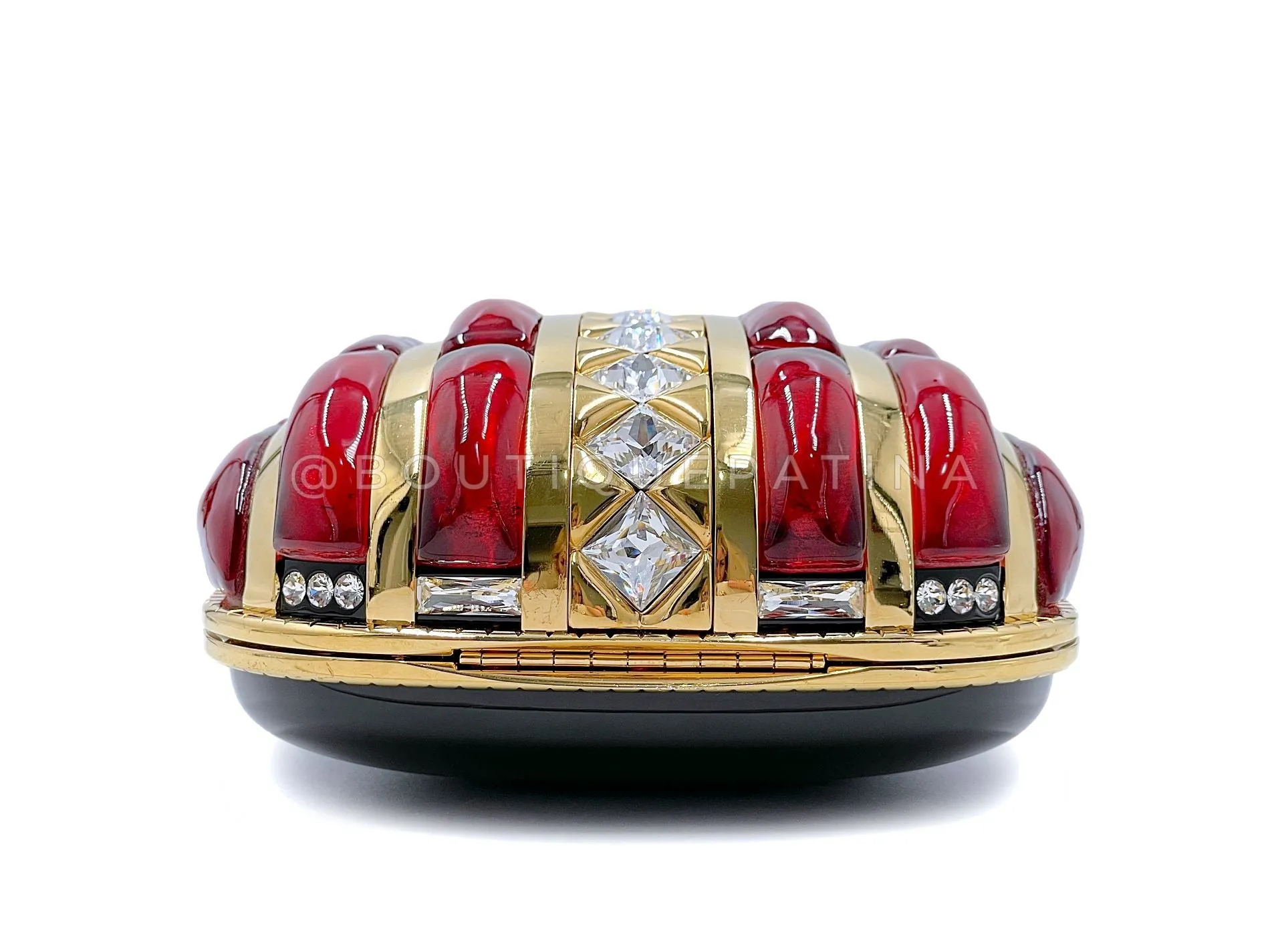 Chanel 19A Egypt Paris-New York Scarab Minaudière Evening Clutch Bag 3XY