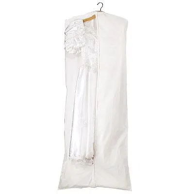 Clear Bridal Vinyl Zipper Garment Bag