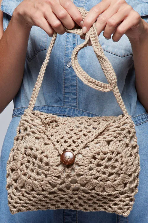 Crossbody Crochet Bag