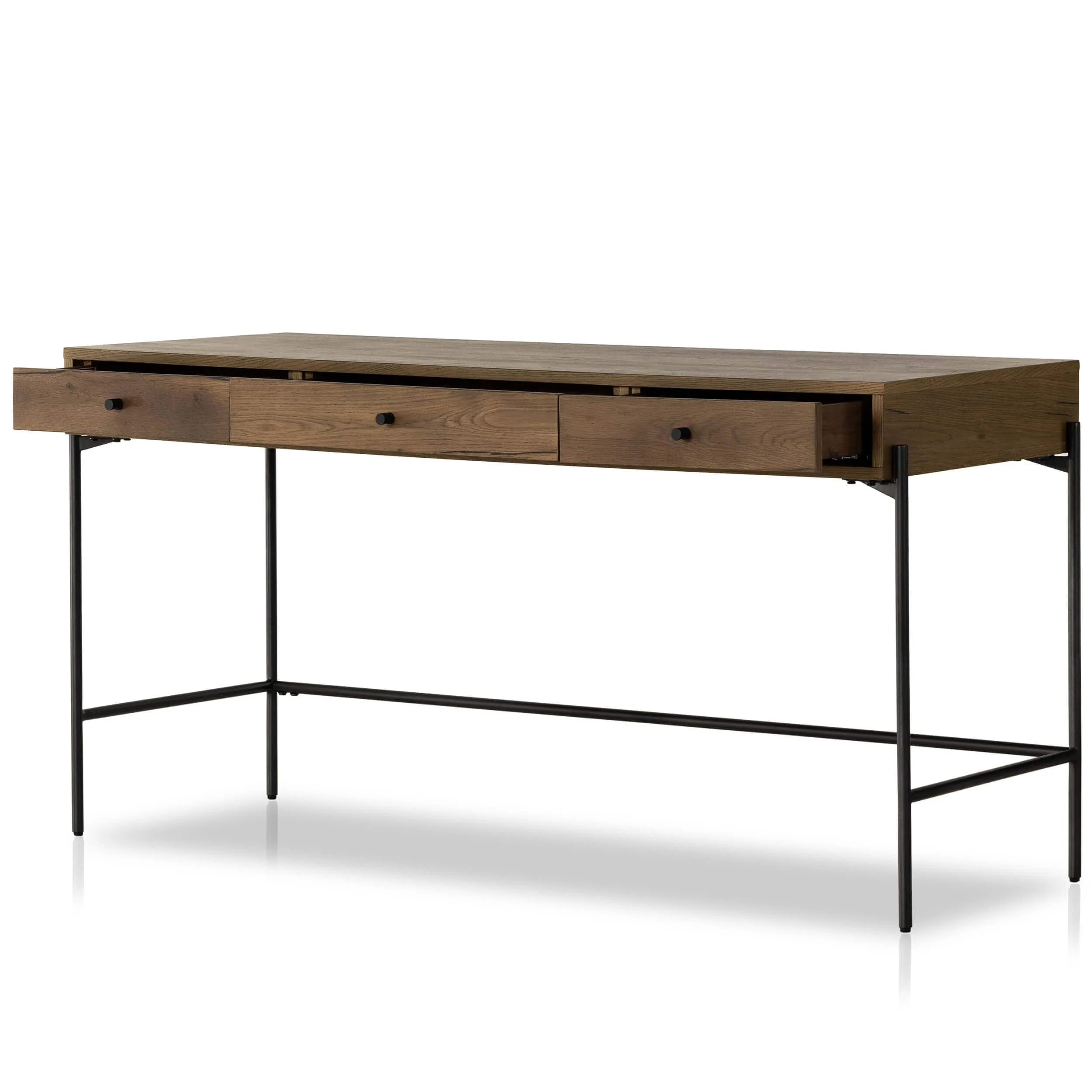 Eaton Modular Desk, Amber Oak