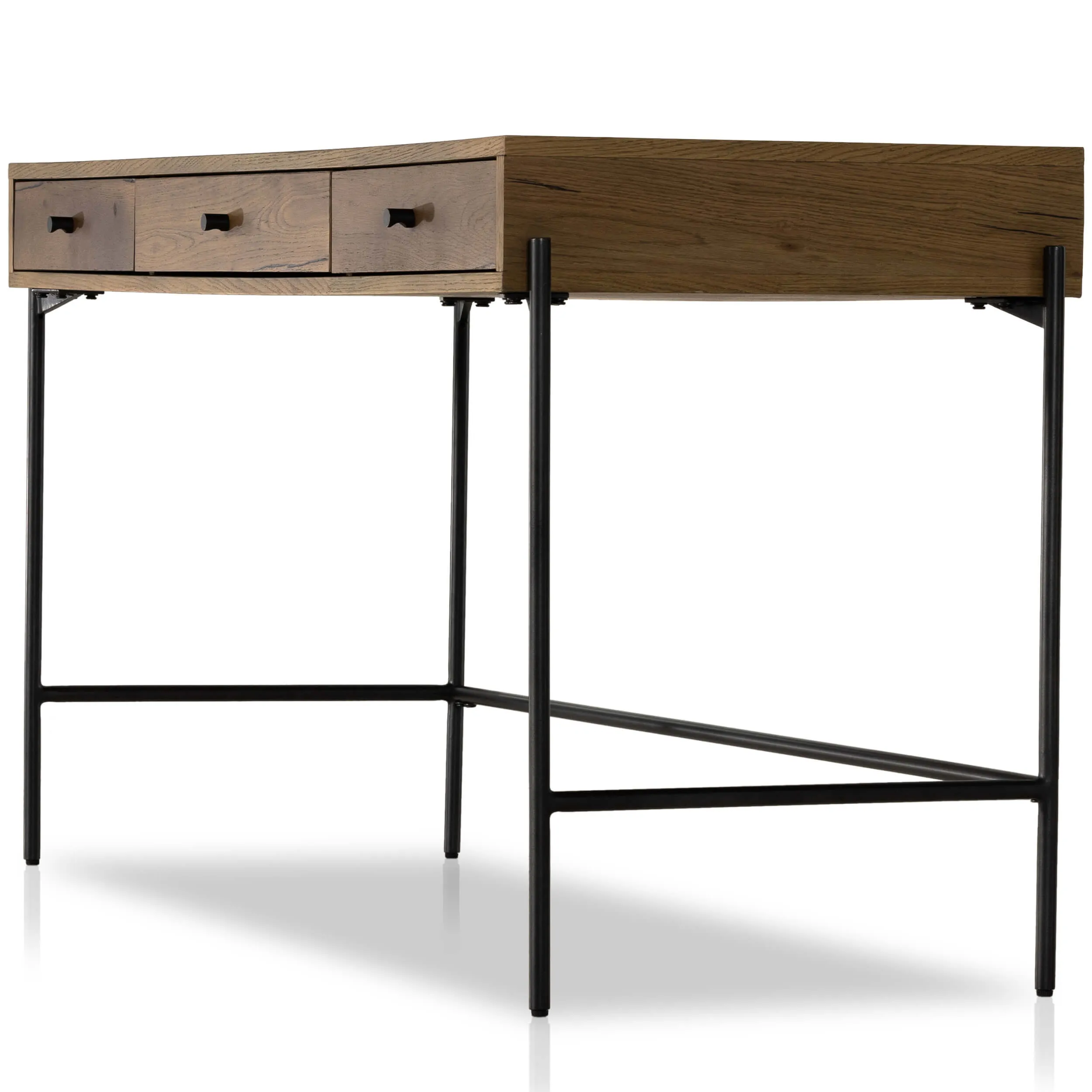 Eaton Modular Desk, Amber Oak