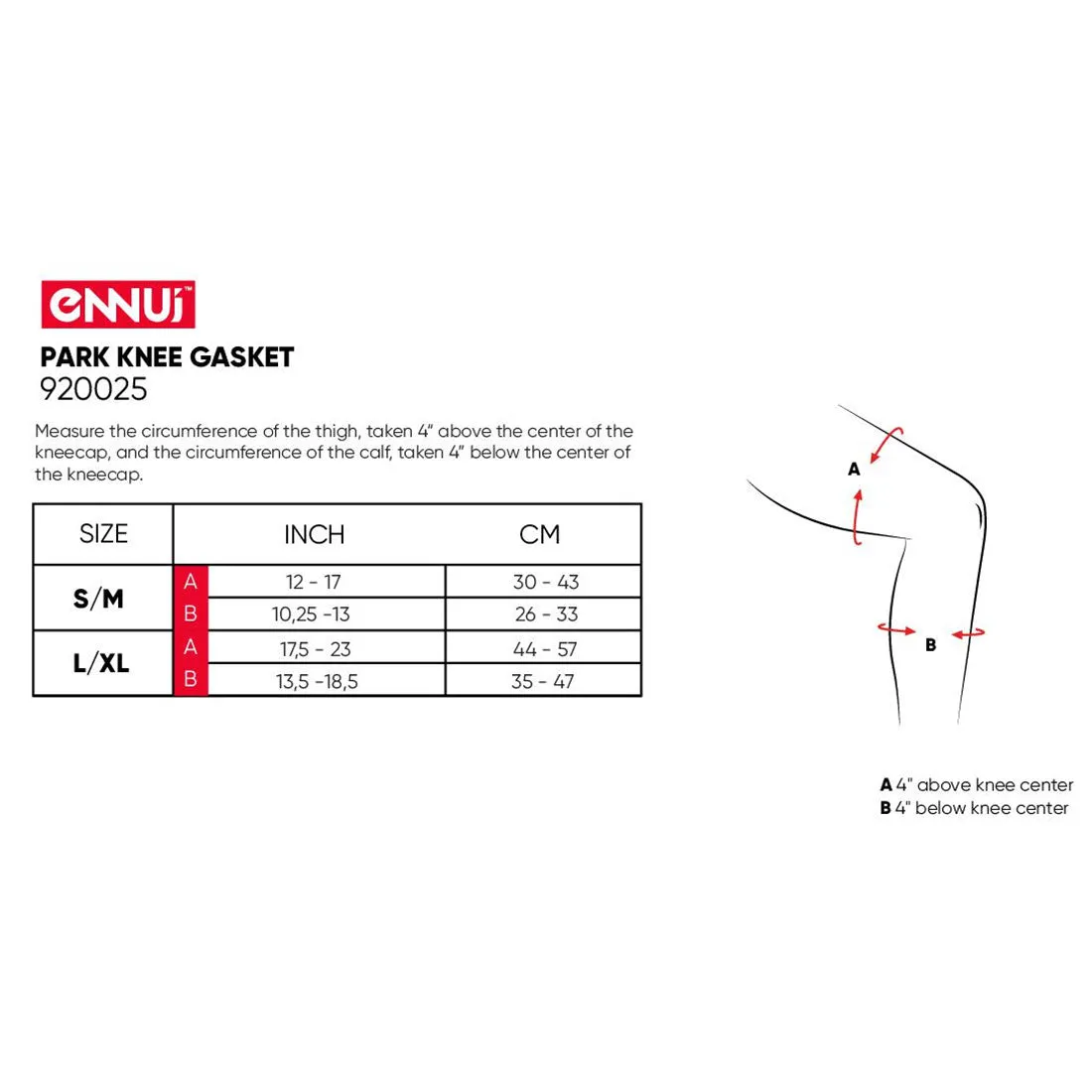 Ennui Park Knee Gaskets