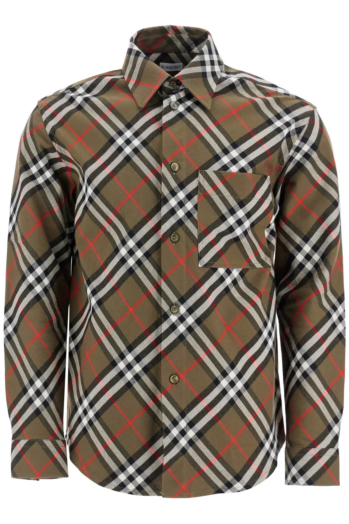 Ered Plaid Flannel Shirt