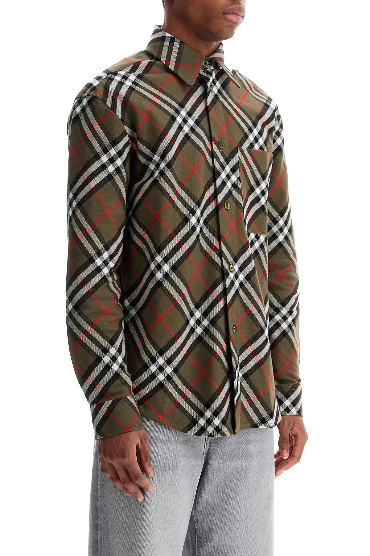 Ered Plaid Flannel Shirt