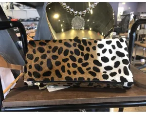 Fold Over Clutch Cheetah