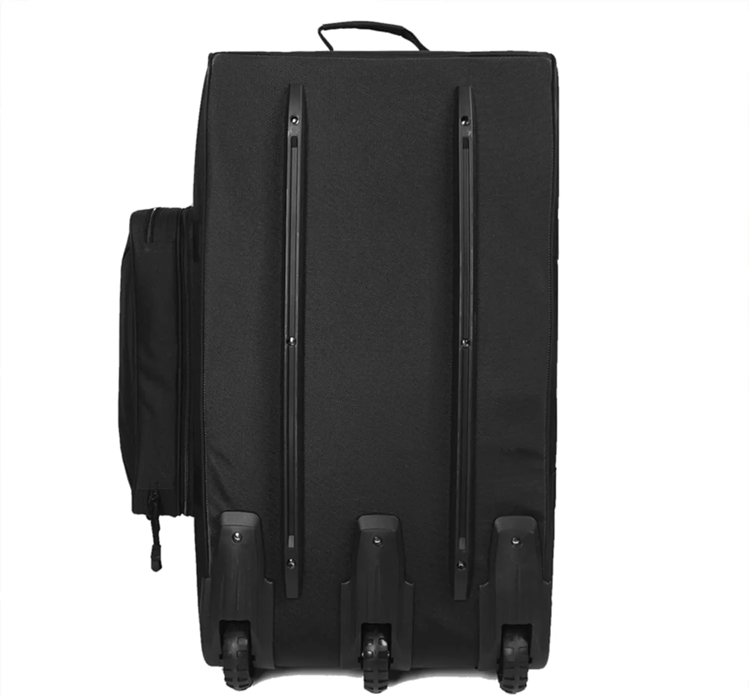 Greencity Duffel Bag Wheels Rolling Deployment Wheeled Military Suitcase Heavy-Duty Extra large deployment bag Capacity 32 InchBlack