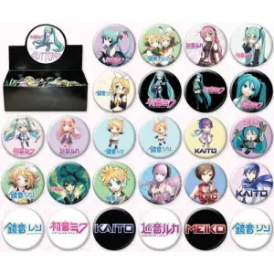 Hatsune Miku 144 Piece Button Assortment