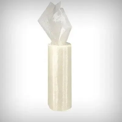 Ivory Organza Roll (15cm x 22m)