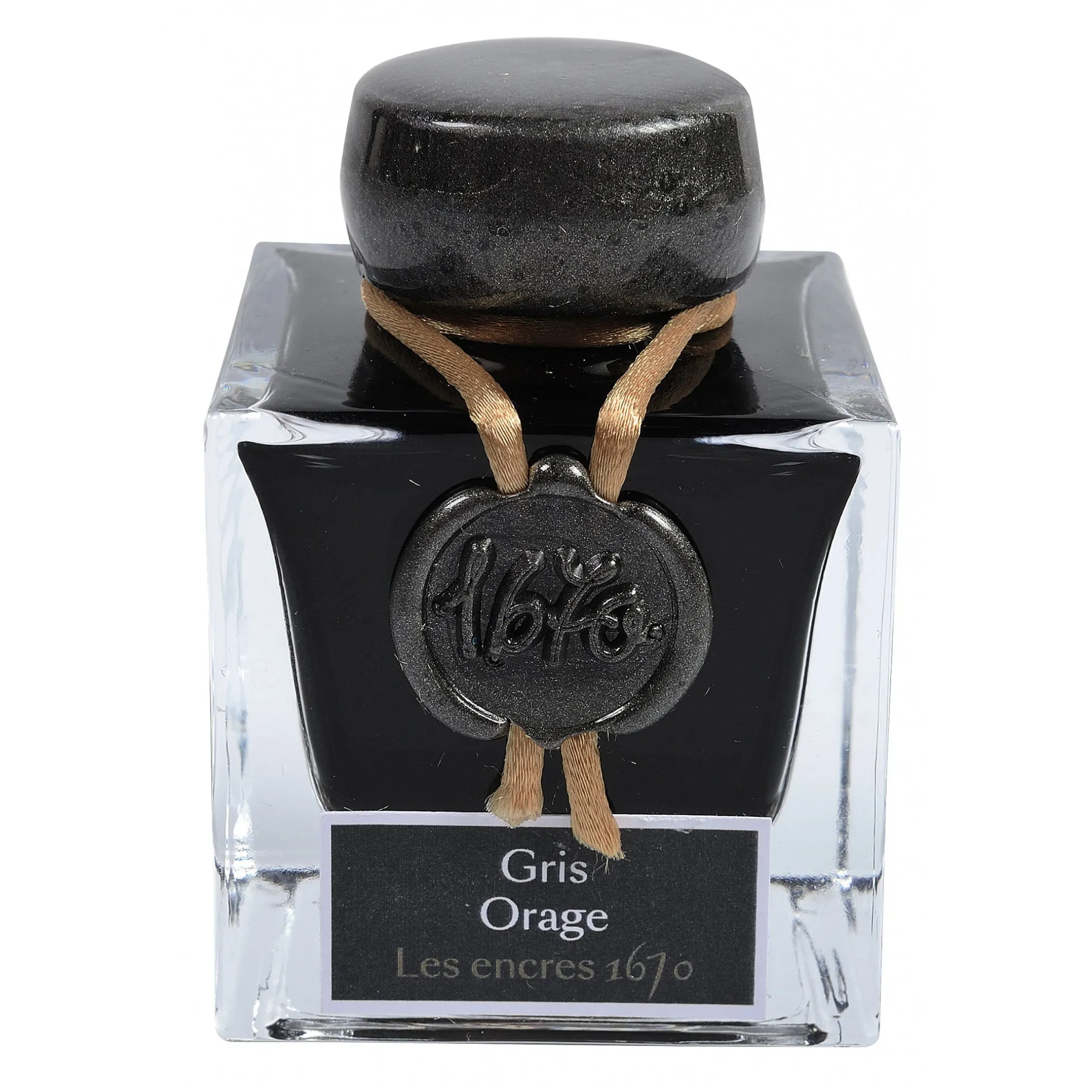 J. Herbin 1670 Gris Orage (Stormy Grey) 50ml Bottled Ink