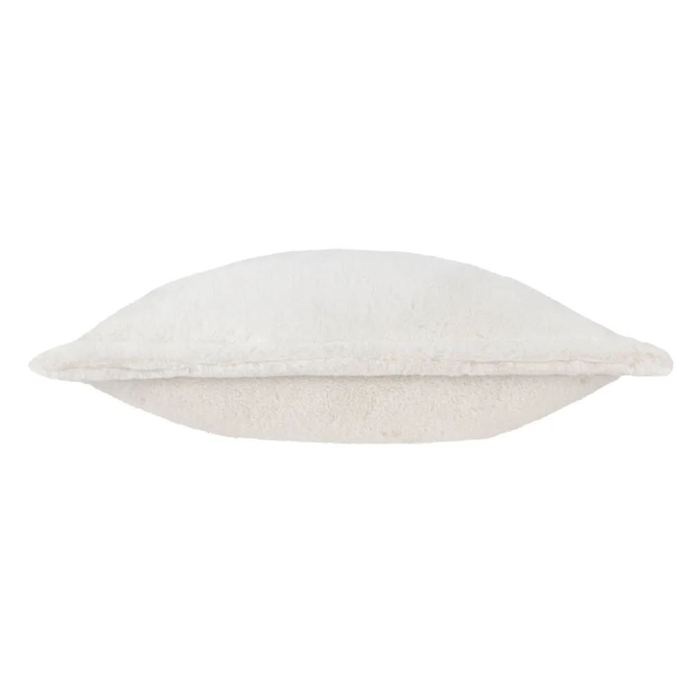 Kallu Faux Fur Cushion Ecru