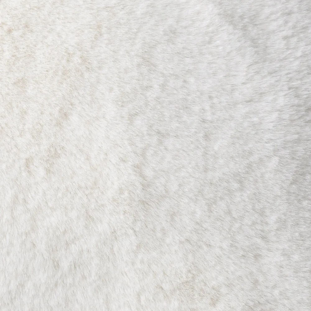 Kallu Faux Fur Cushion Ecru