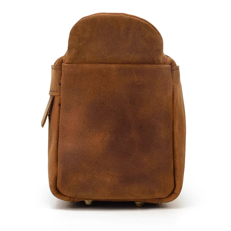 Leather Dopp Kit Handmade Leather Toiletry Bag