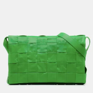 Maxi Calfskin Intrecciato Cassette Crossbody