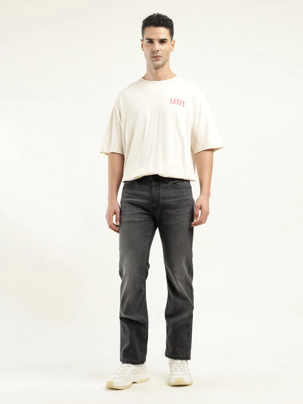 Men's 513 Slim Straight Fit Black Jeans