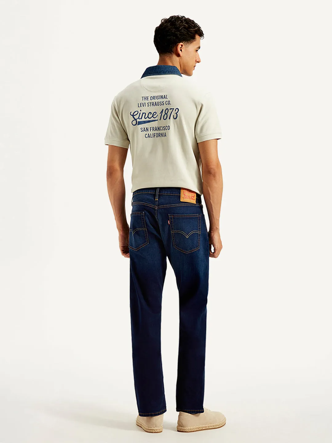 Men's 513 Slim Straight Fit Navy Jeans
