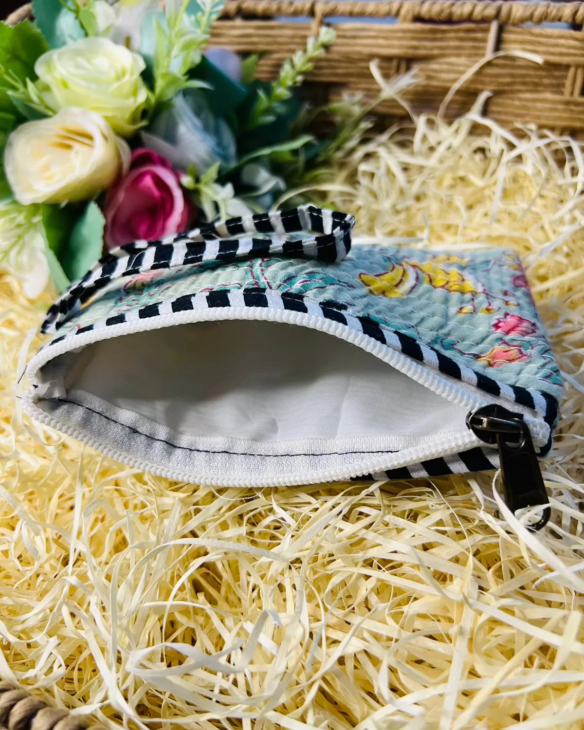 Mini stash Quilted Pouch