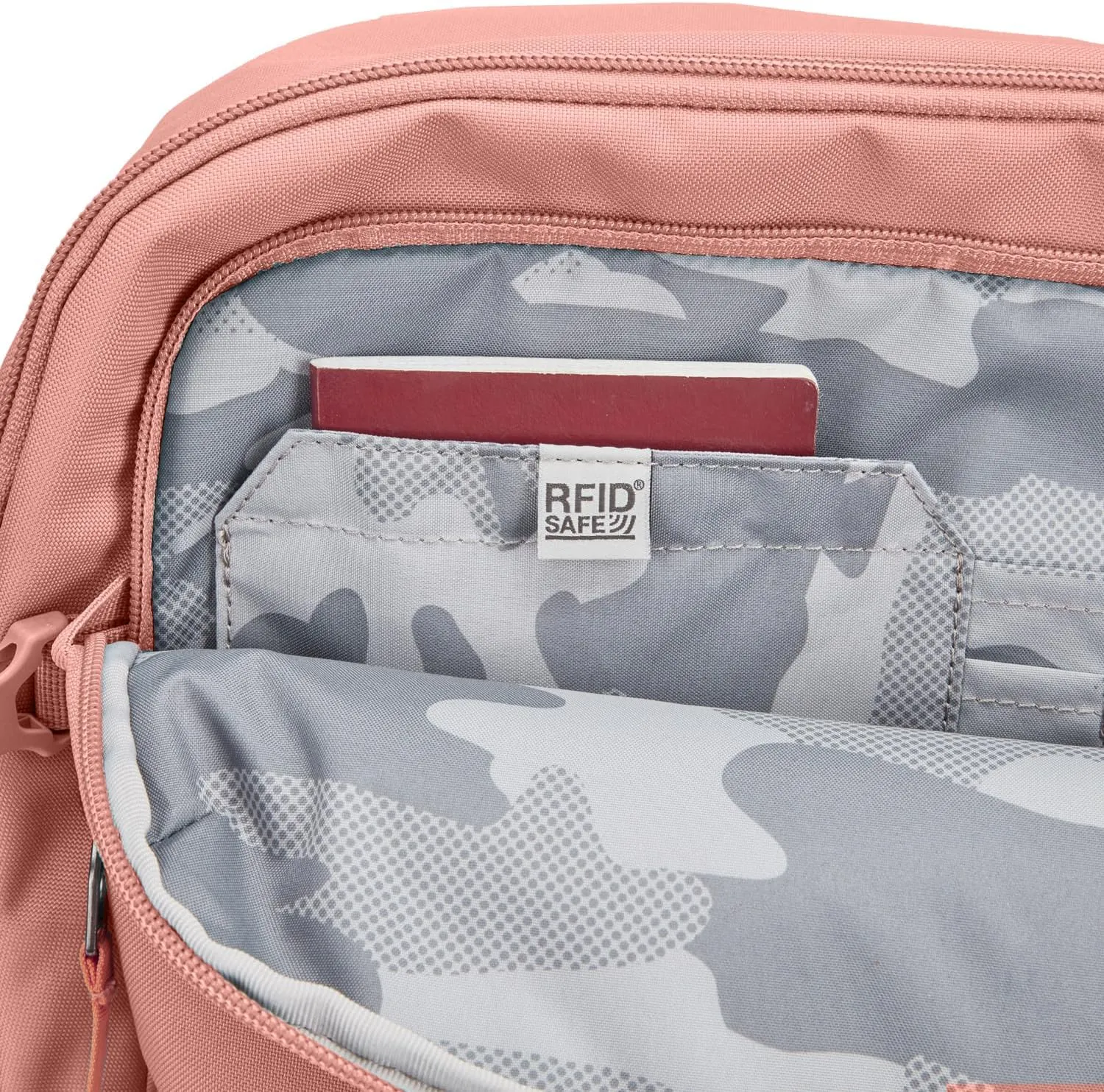 Pacsafe GO Anti Theft 34L Carry-on Backpack, Rose