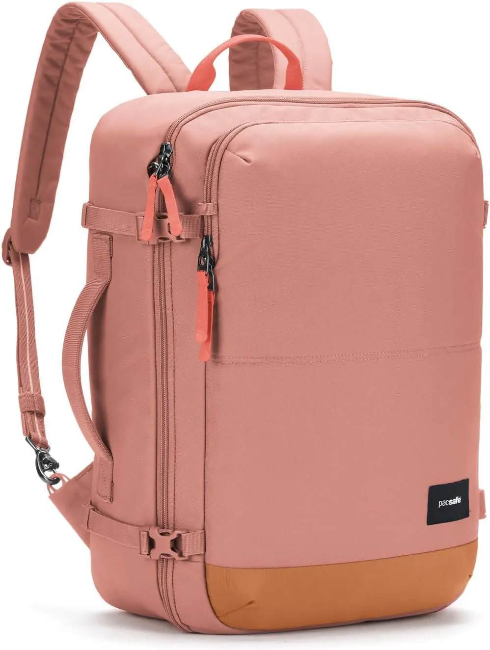 Pacsafe GO Anti Theft 34L Carry-on Backpack, Rose