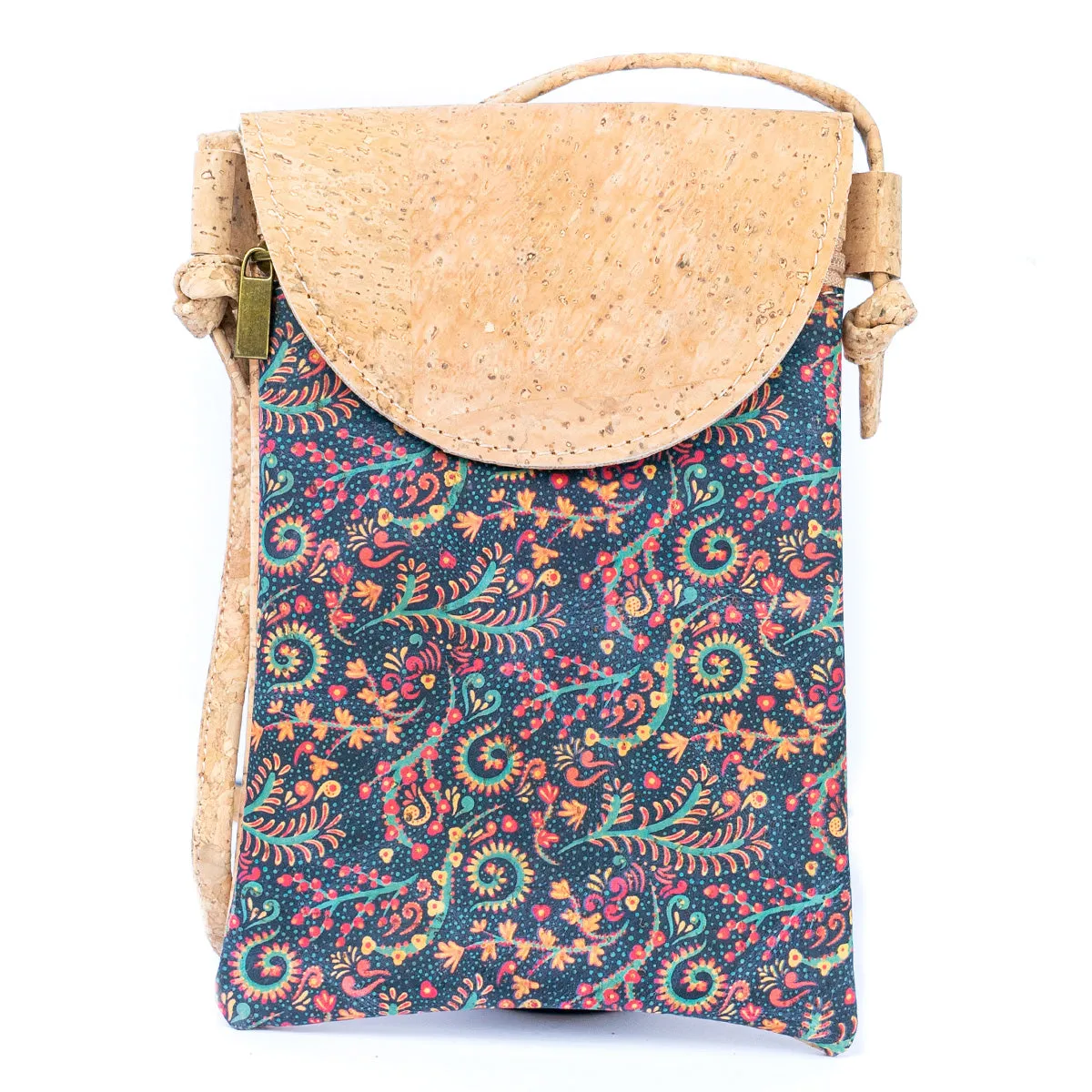 Printed Cork Women's Mini Crossbody Phone Bags BAGP-020