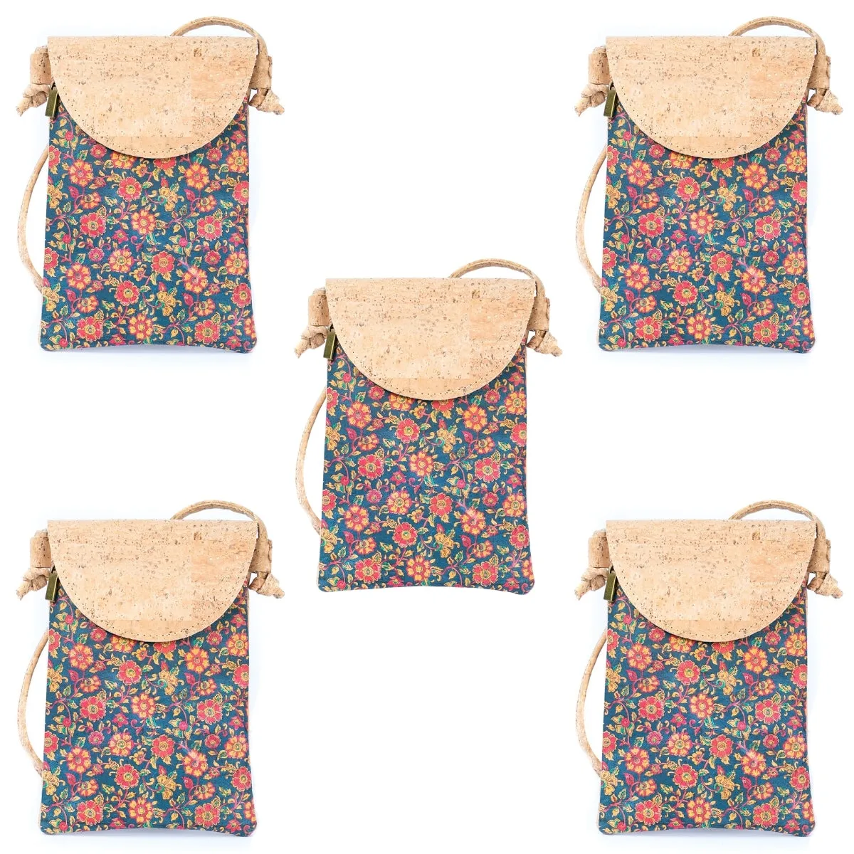 Printed Cork Women's Mini Crossbody Phone Bags BAGP-020