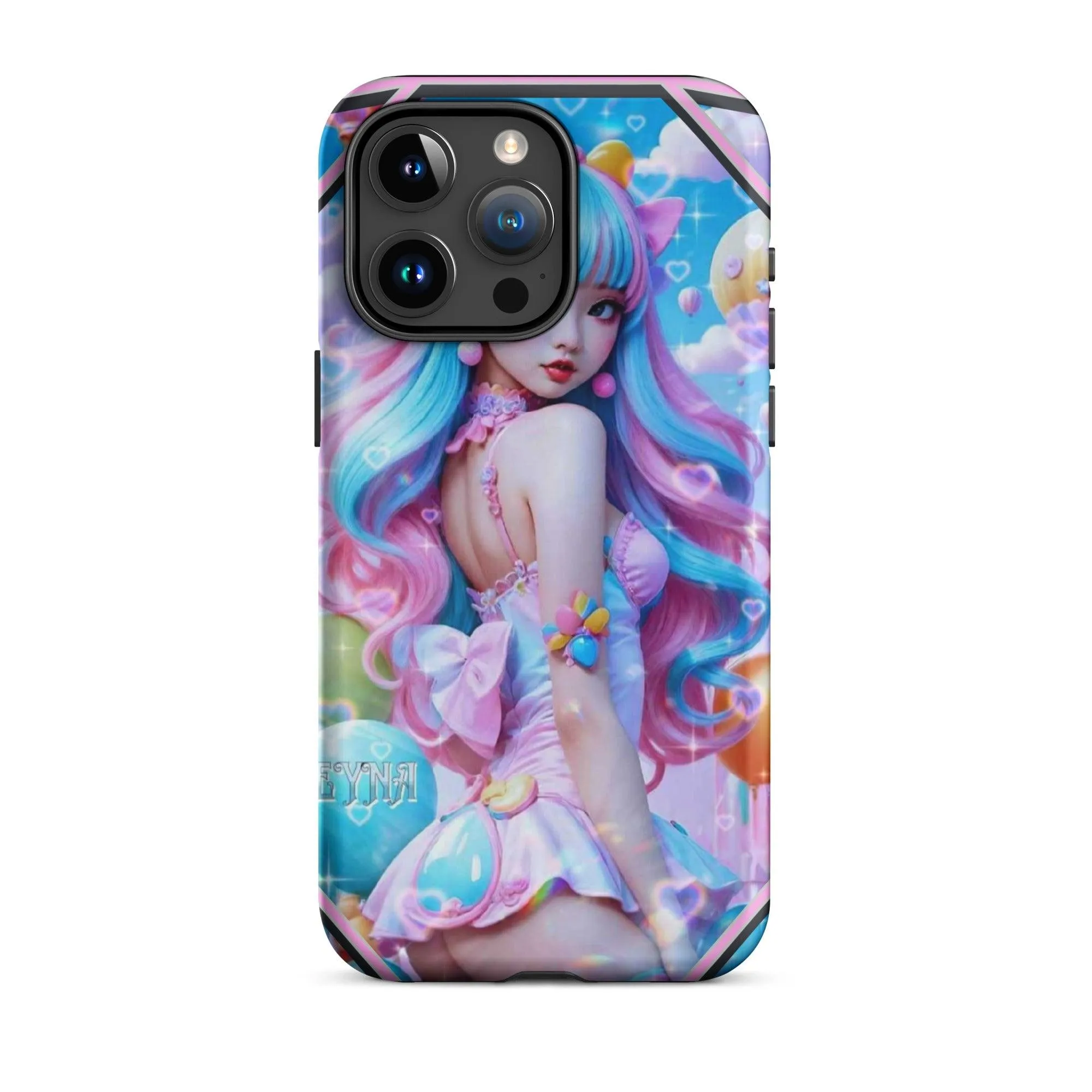 "Kawaii Shimmering Cutie" Tough Case for iPhone® - Dual Layer Protection