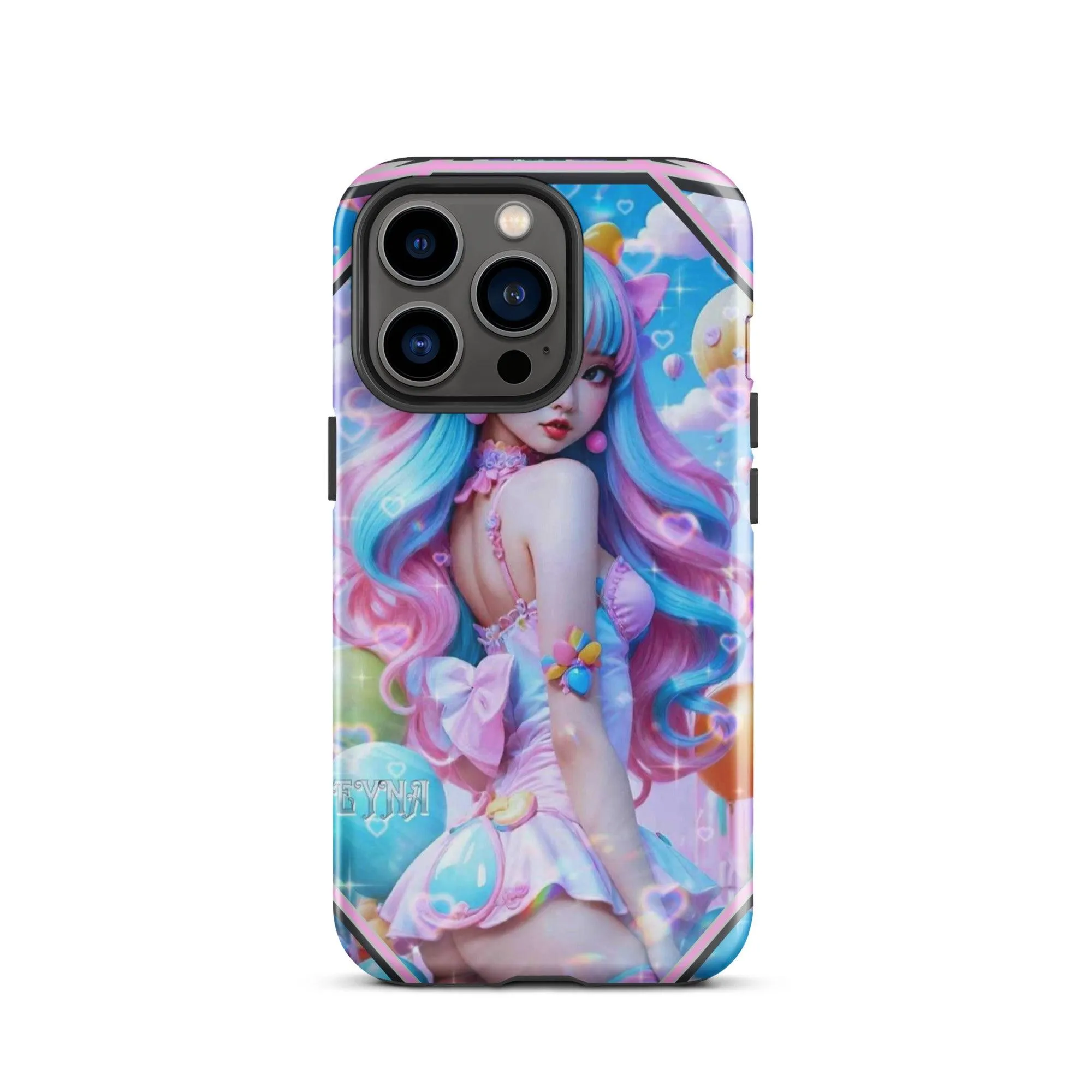 "Kawaii Shimmering Cutie" Tough Case for iPhone® - Dual Layer Protection