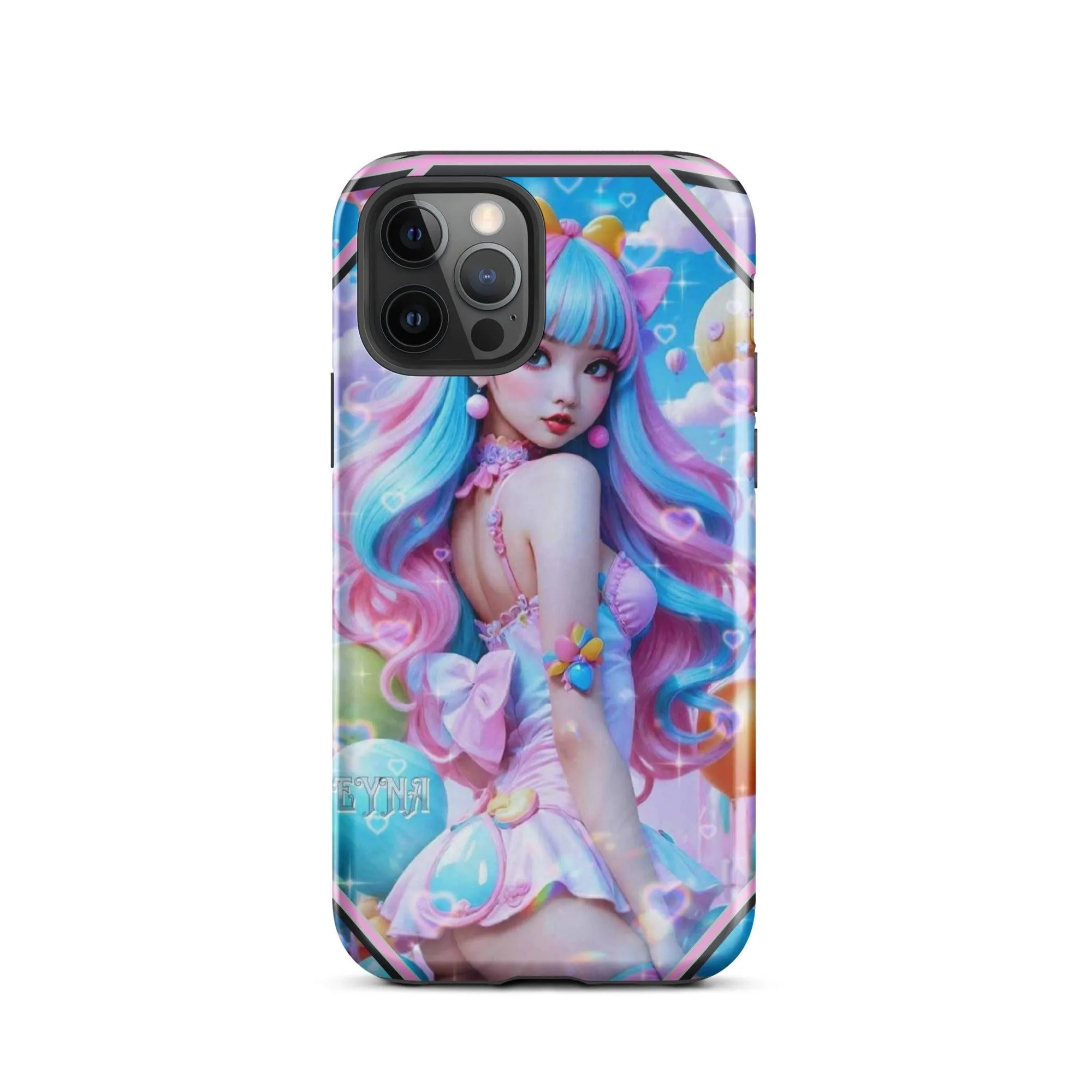 "Kawaii Shimmering Cutie" Tough Case for iPhone® - Dual Layer Protection