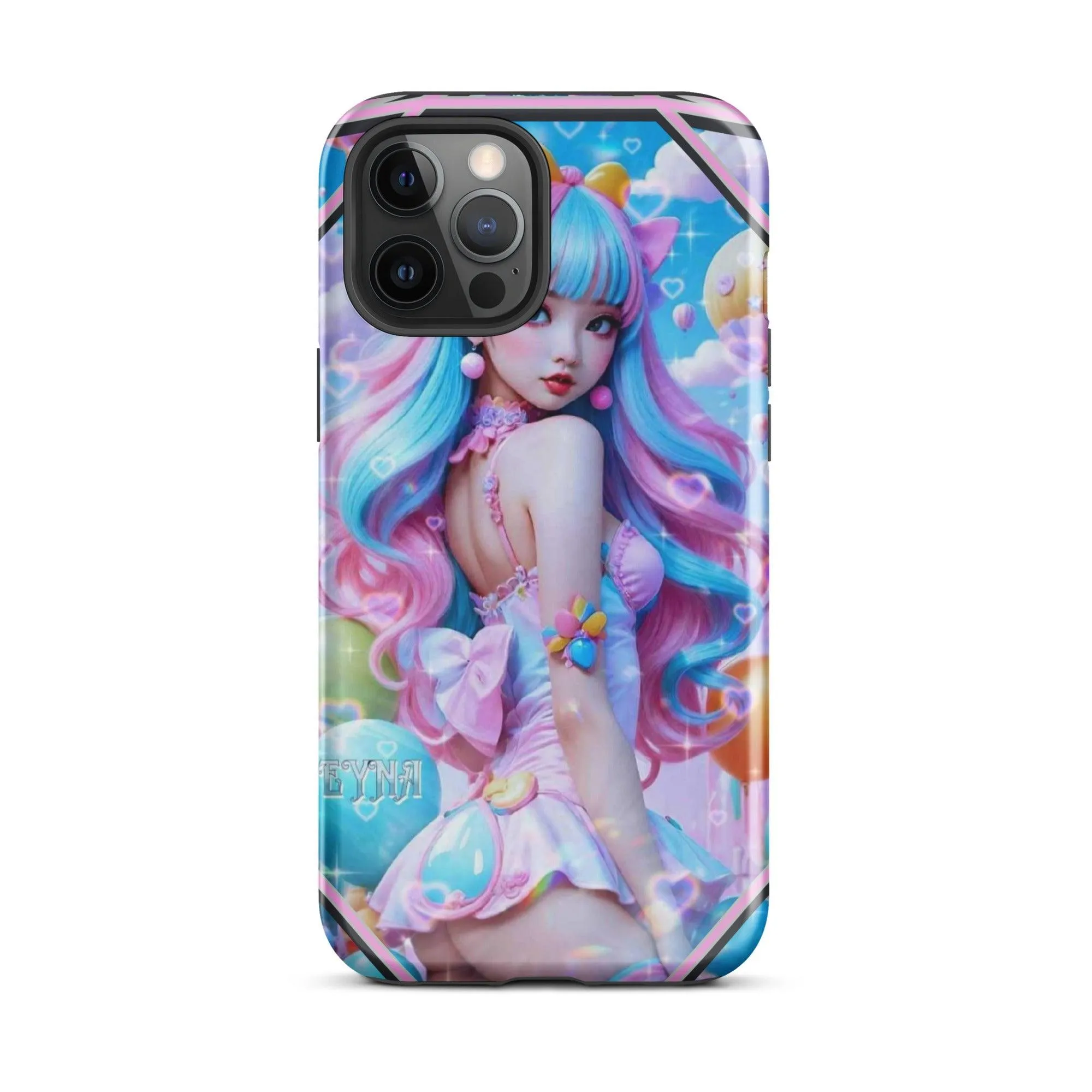 "Kawaii Shimmering Cutie" Tough Case for iPhone® - Dual Layer Protection