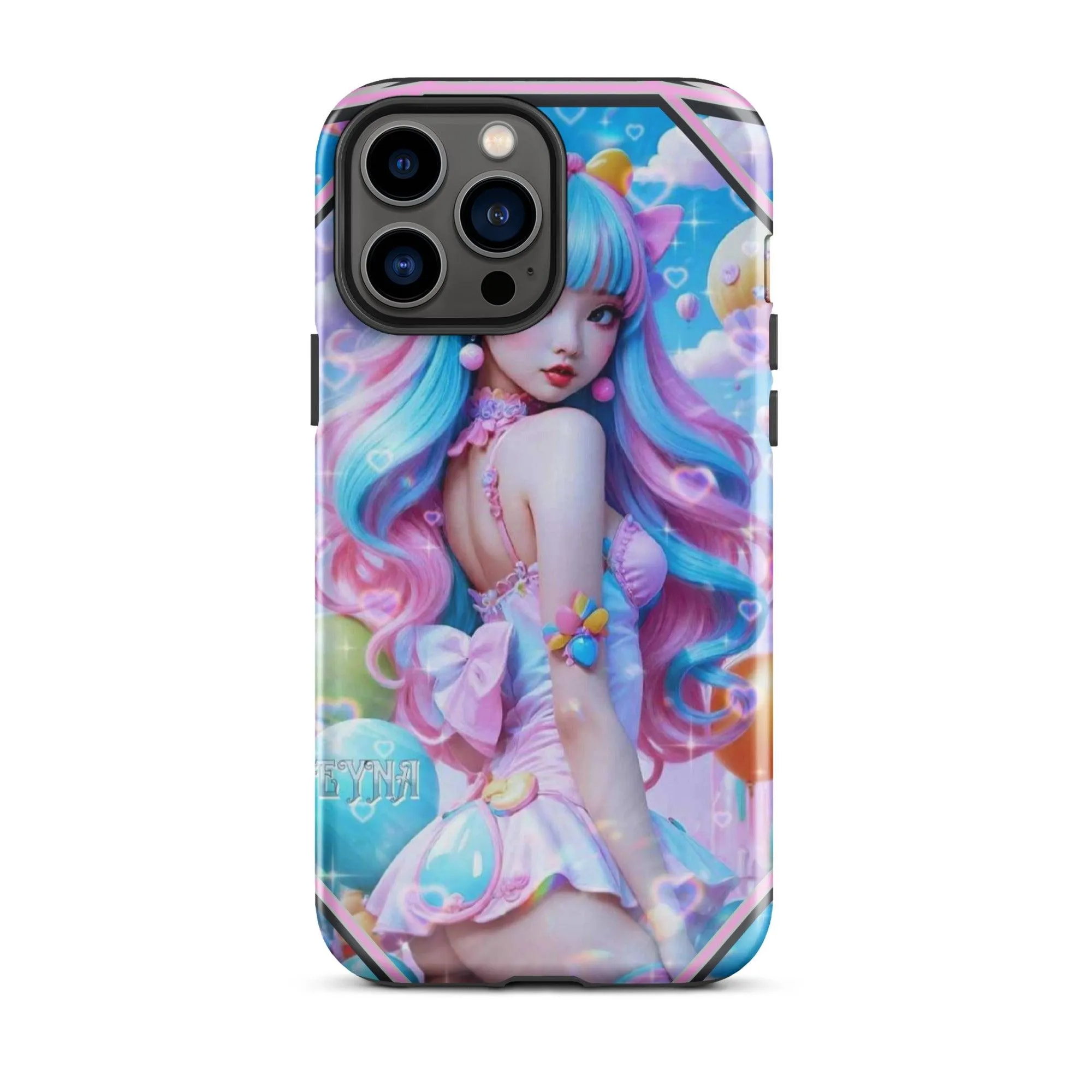 "Kawaii Shimmering Cutie" Tough Case for iPhone® - Dual Layer Protection