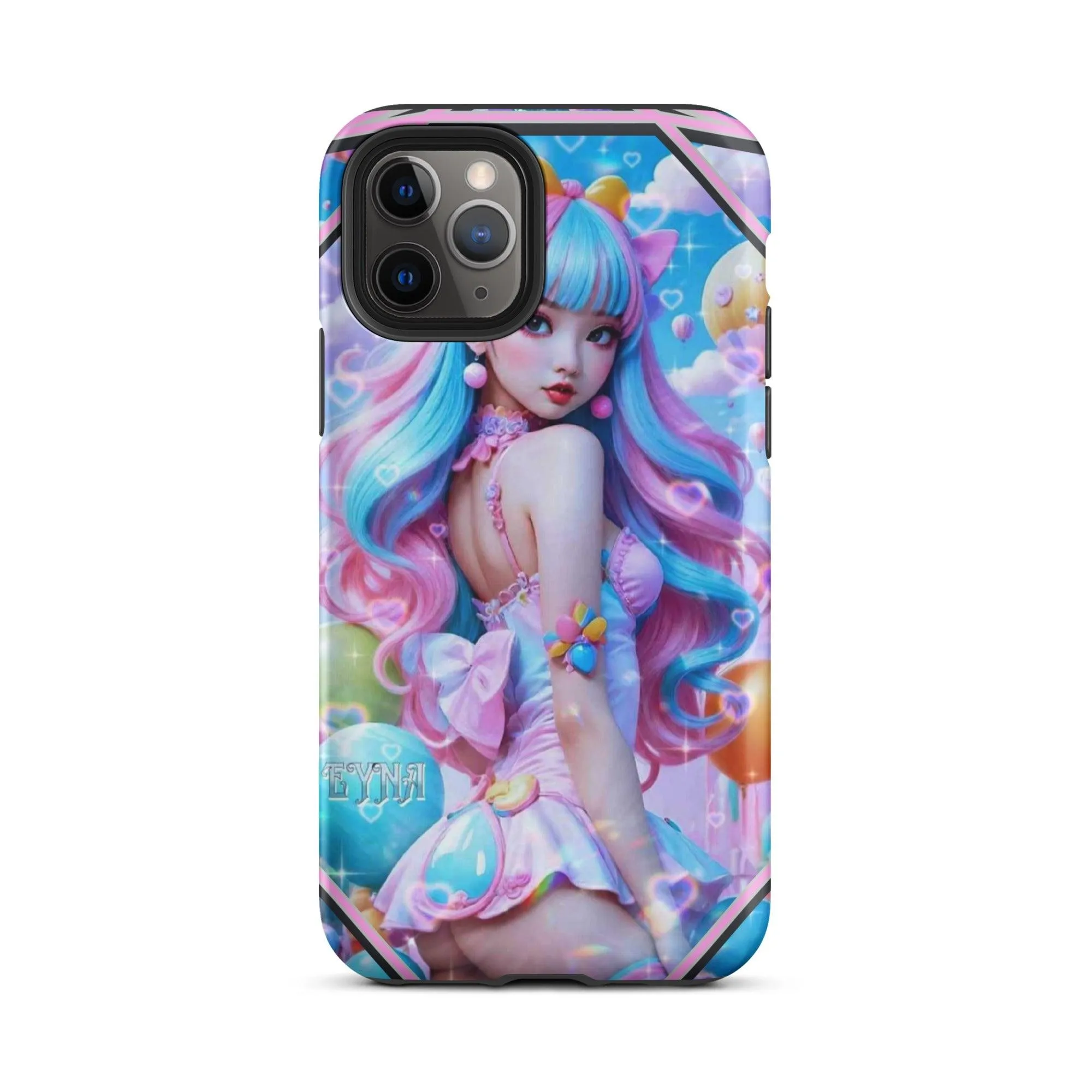"Kawaii Shimmering Cutie" Tough Case for iPhone® - Dual Layer Protection