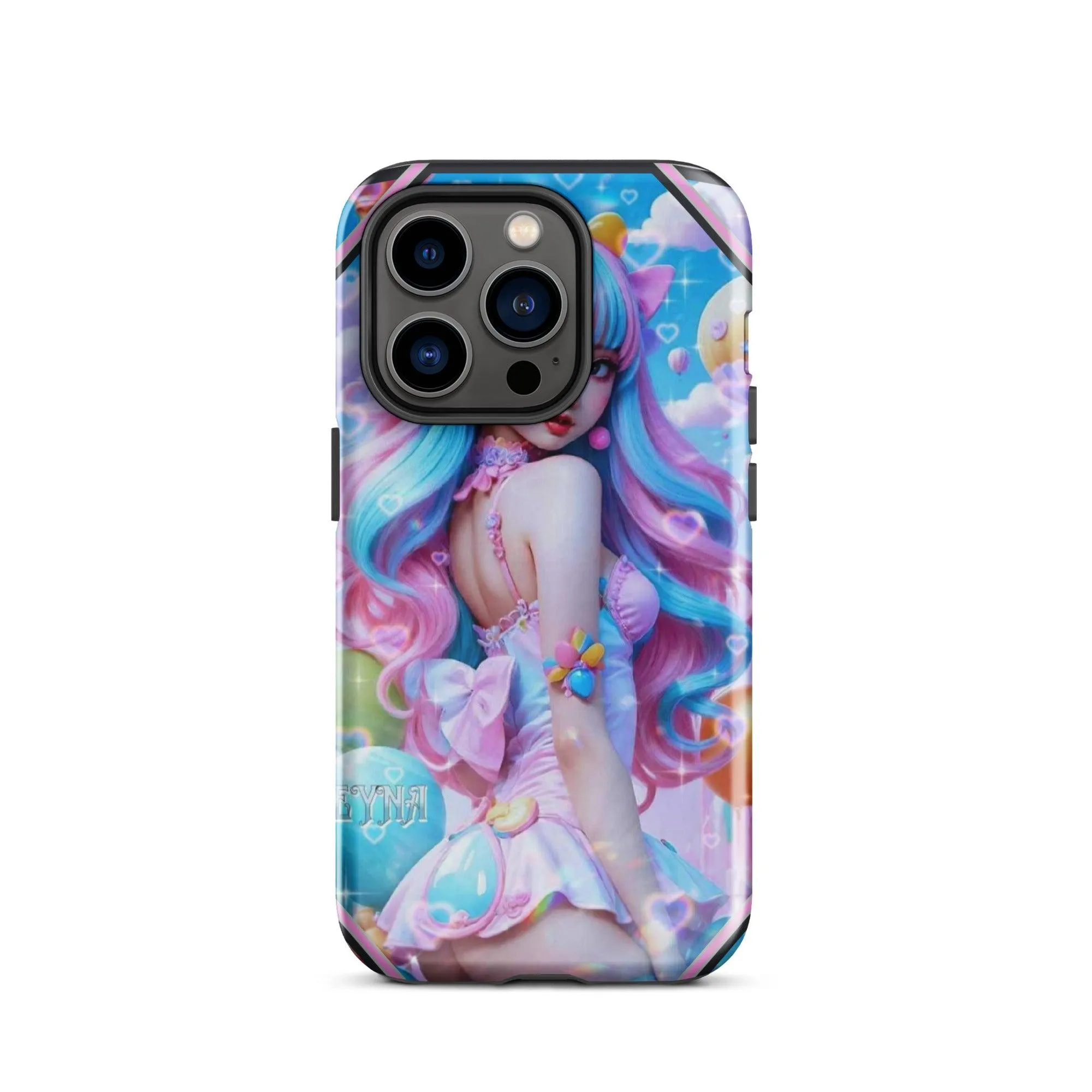 "Kawaii Shimmering Cutie" Tough Case for iPhone® - Dual Layer Protection