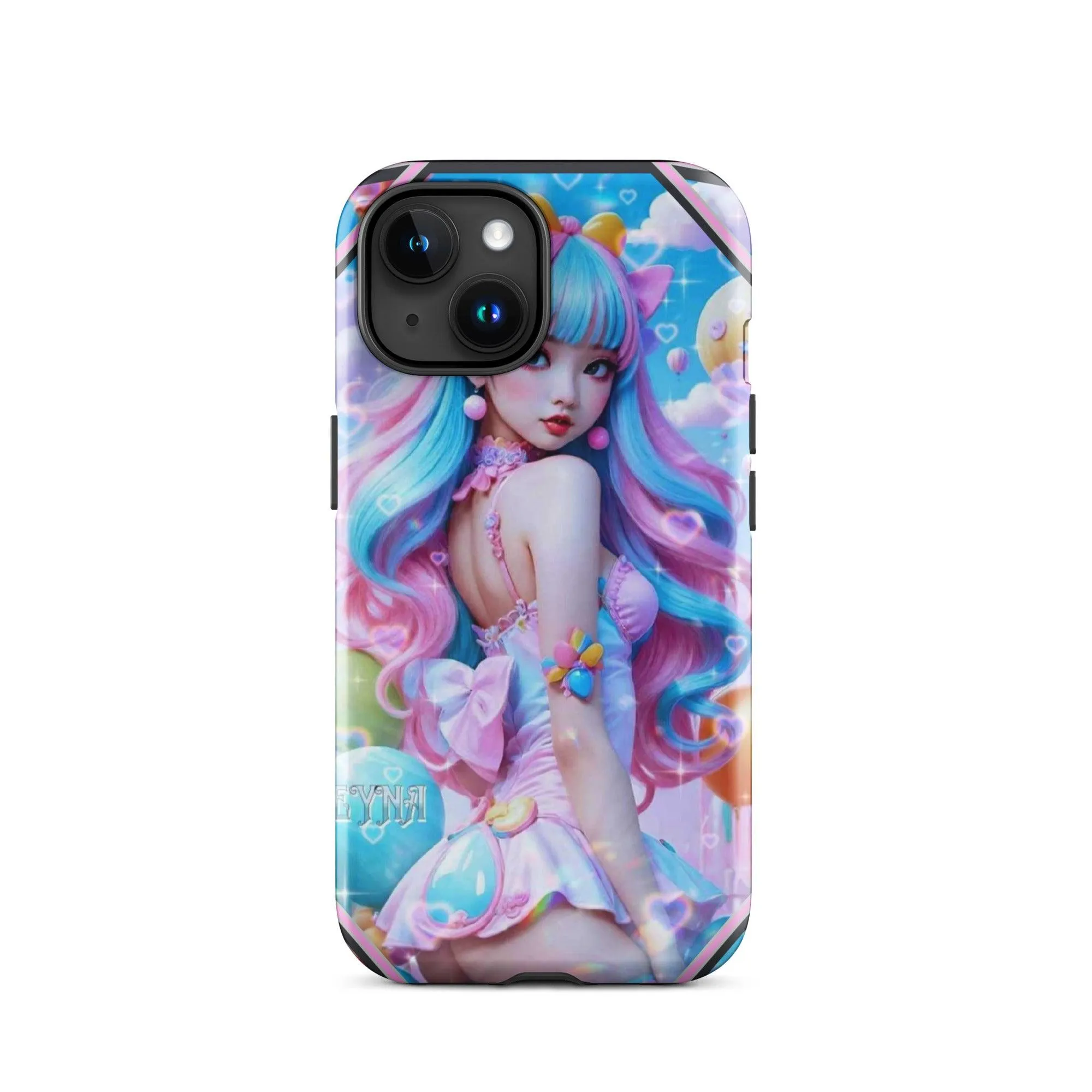 "Kawaii Shimmering Cutie" Tough Case for iPhone® - Dual Layer Protection