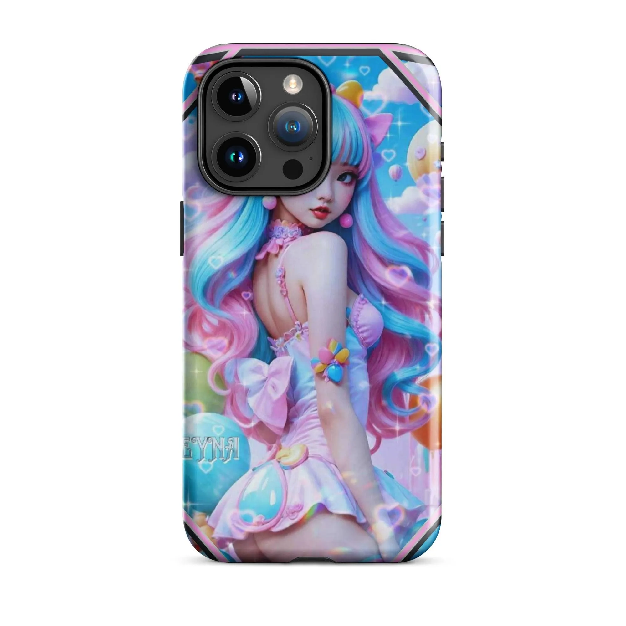 "Kawaii Shimmering Cutie" Tough Case for iPhone® - Dual Layer Protection